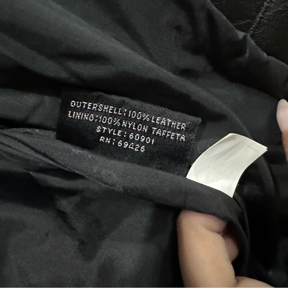 Iconic Vintage 80s Wilson’s Leather Fringe Jacket XS - Picture 5 of 5